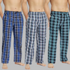 3-pack flanellen pyjamabroeken voor heren