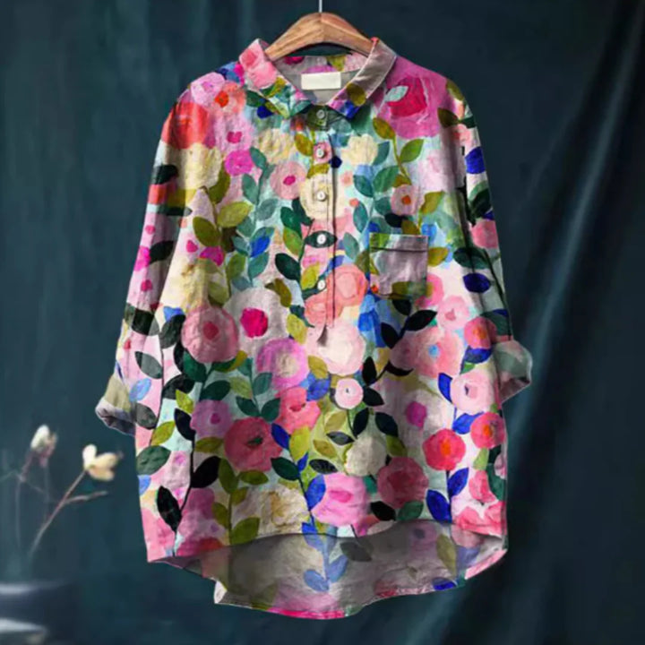 Dames Blouse met Bloemenprint