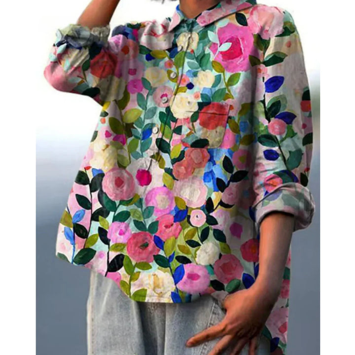 Dames Blouse met Bloemenprint
