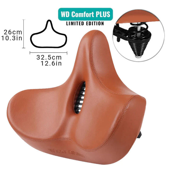 CyclePad– Comfortabel Fietszadel met Extra Brede Zitting