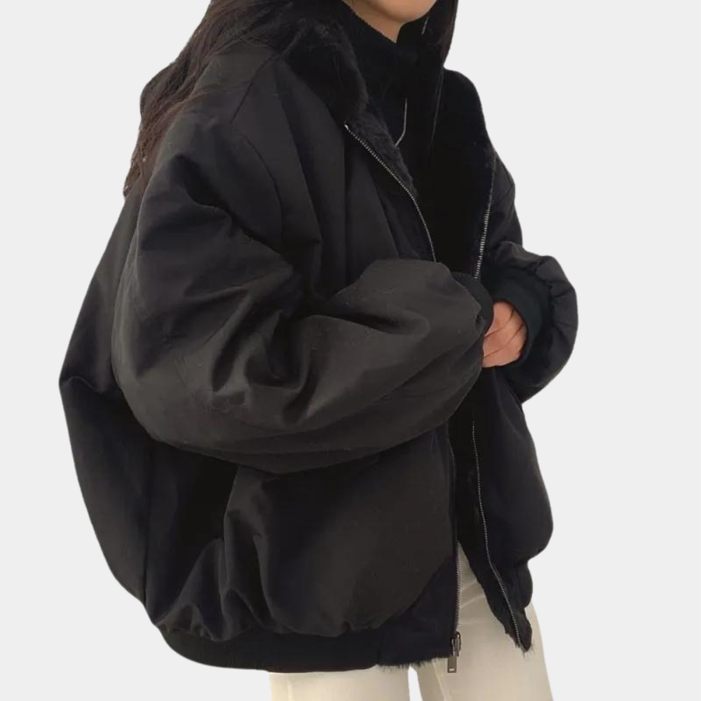 Celia - Oversized dames winterjas met fleecevoering