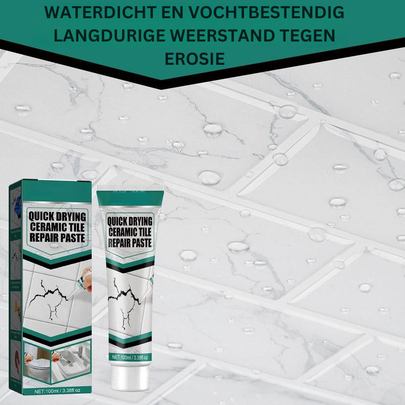 Reparatiemiddel voor tegels