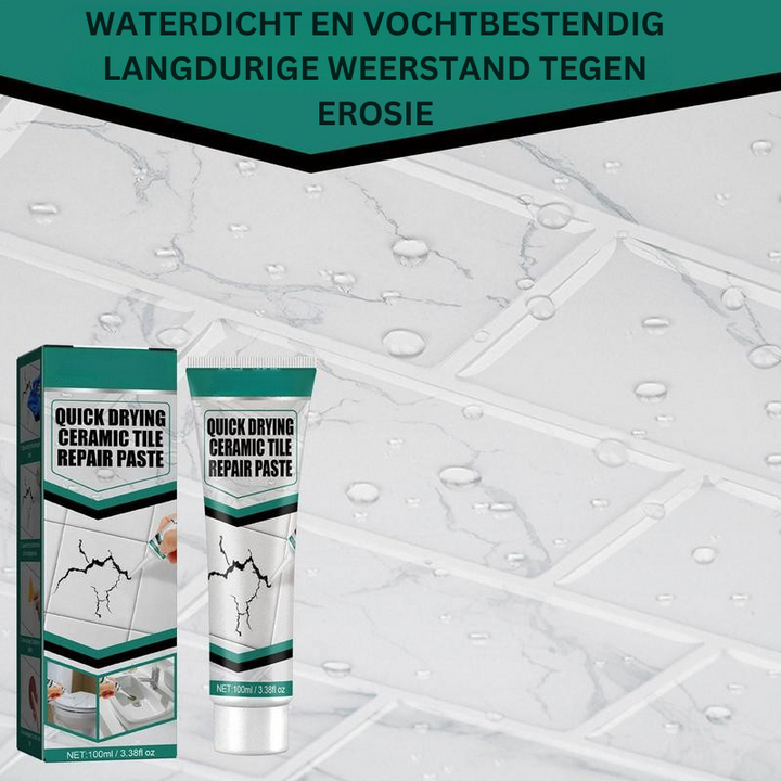 Reparatiemiddel voor tegels