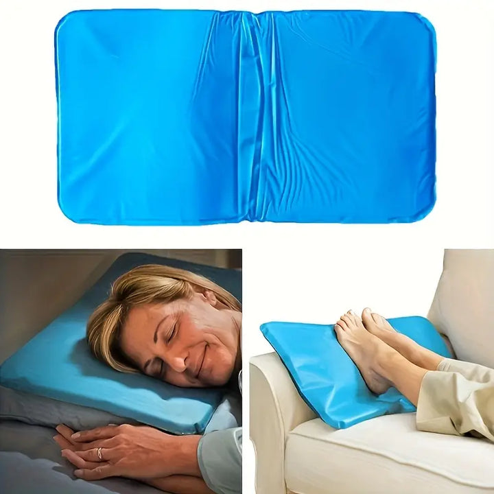 Soothing Muscle Summer Cooling Massager with Washable Fabric Neck Support