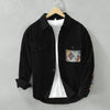 Vintage herenoverhemd met lange mouwen