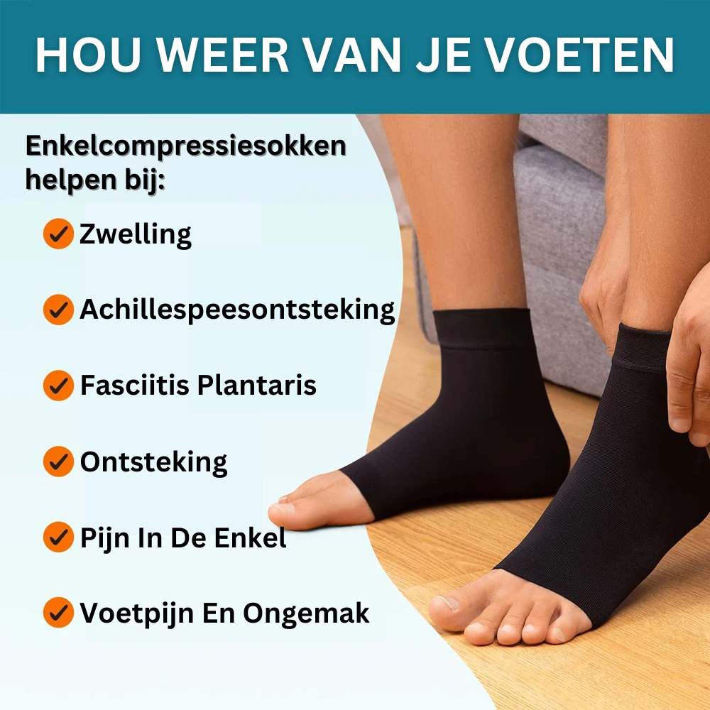 Compressiekousen voor Pijnverlichting en Zwelling