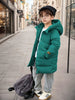 Jongens & meisjes halflange jas met rits - Winter