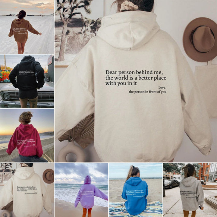 Unisex Hoodie met Inspirerende Boodschap