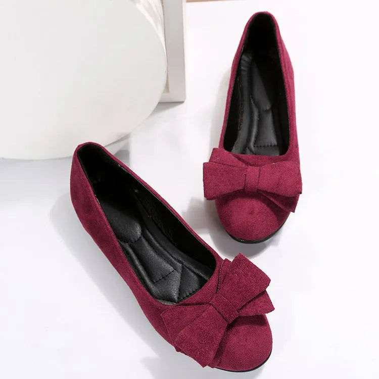 Dames Loafers met Strikdetail en Comfortabele Pasvorm