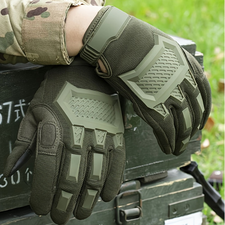 1 paar Verdikte windproof touchscreen overlevingshandschoenen