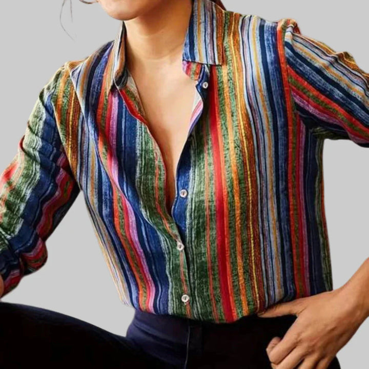 Damesblouse – Kleurrijk design met alledaagse flair