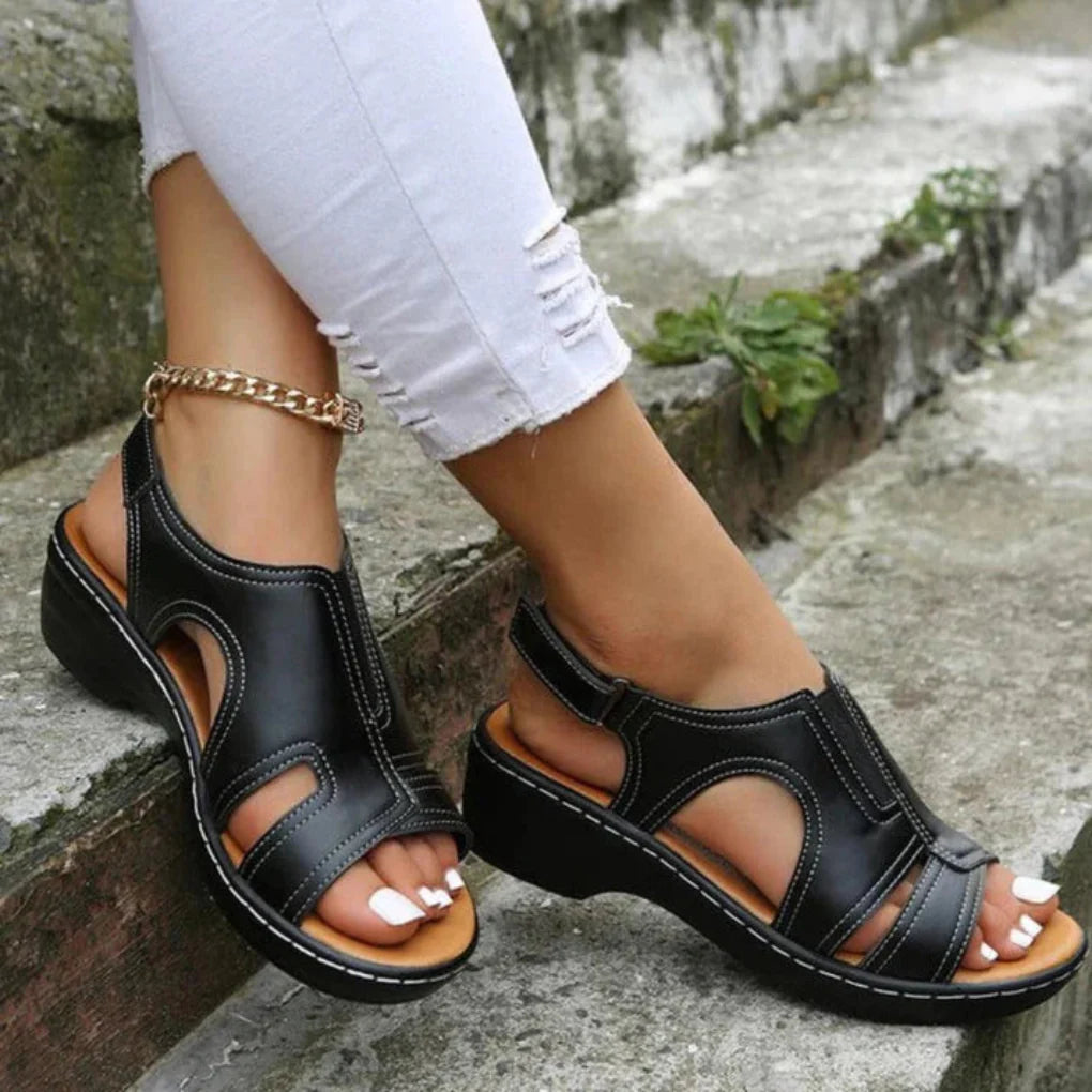 Orthopedische sandalen met steunzool en comfortabele zool