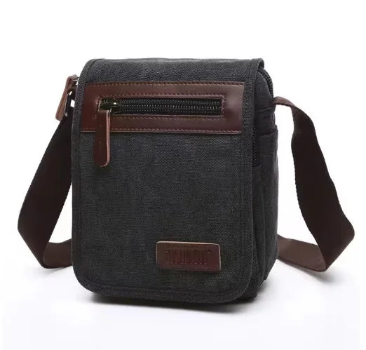 Eloy – Handige Canvas Schoudertas voor Onderweg