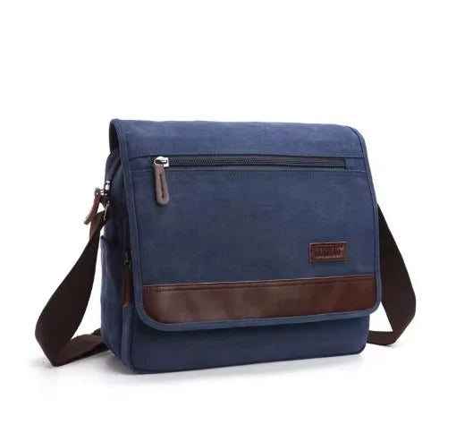Eloy – Handige Canvas Schoudertas voor Onderweg