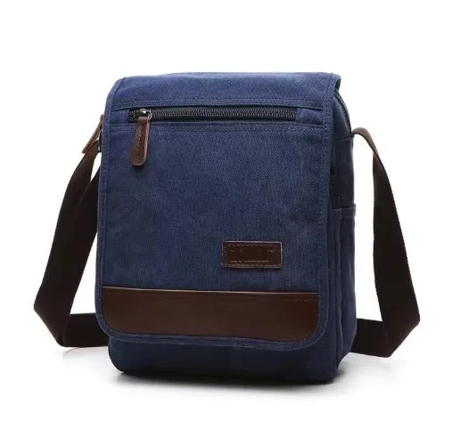 Eloy – Handige Canvas Schoudertas voor Onderweg