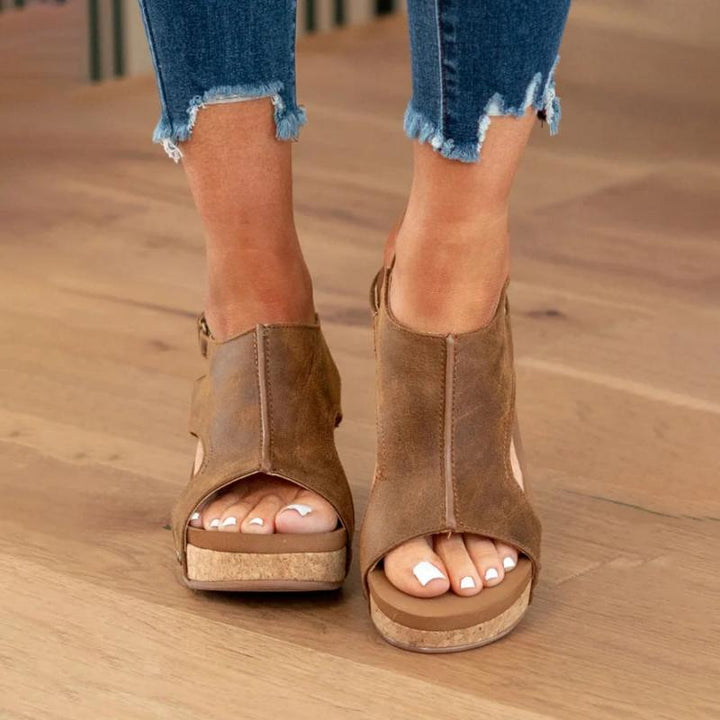 Amara – Orthopedische Leren Sandalen met Extra Support