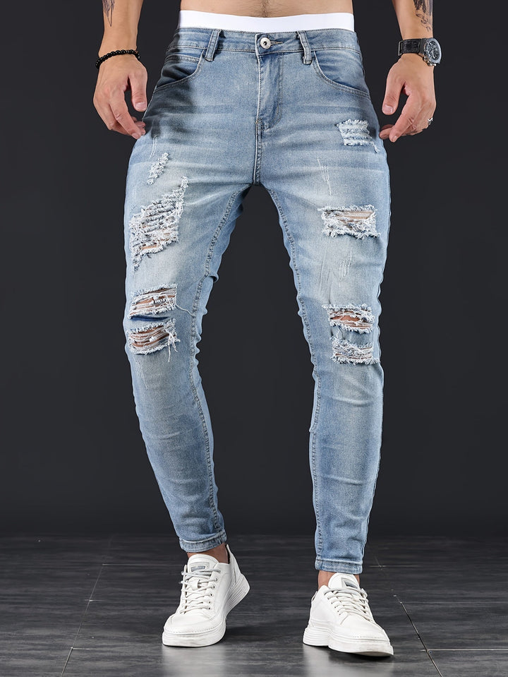 Darioiu - Slim Fit Spijkerbroek voor heren