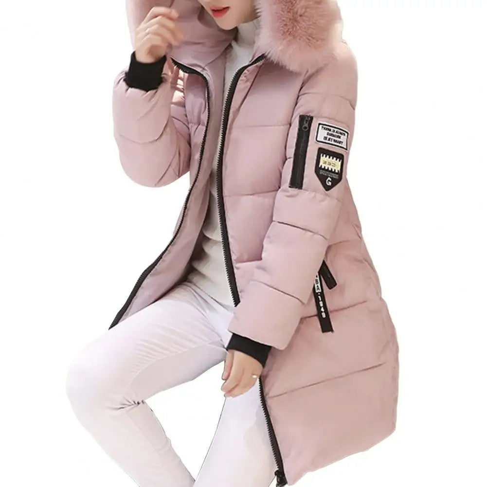 Casual, warme winterjas voor vrouwen, ideaal voor koude dagen