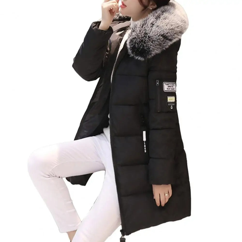 Casual, warme winterjas voor vrouwen, ideaal voor koude dagen