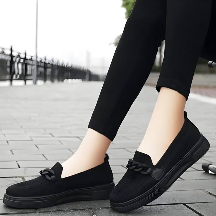 Blandina - Elegante Platte Loafers