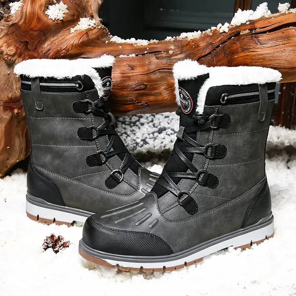 Geïsoleerde weerbestendige herenlaarzen – Robuuste outdoorschoenen