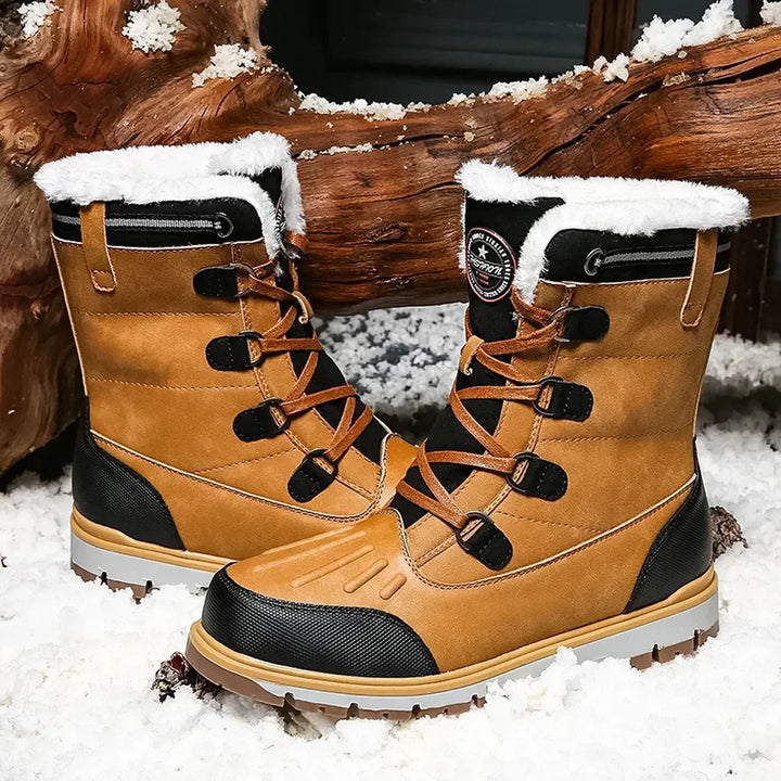 Geïsoleerde weerbestendige herenlaarzen – Robuuste outdoorschoenen