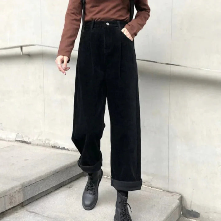 Corduroy broek voor dames