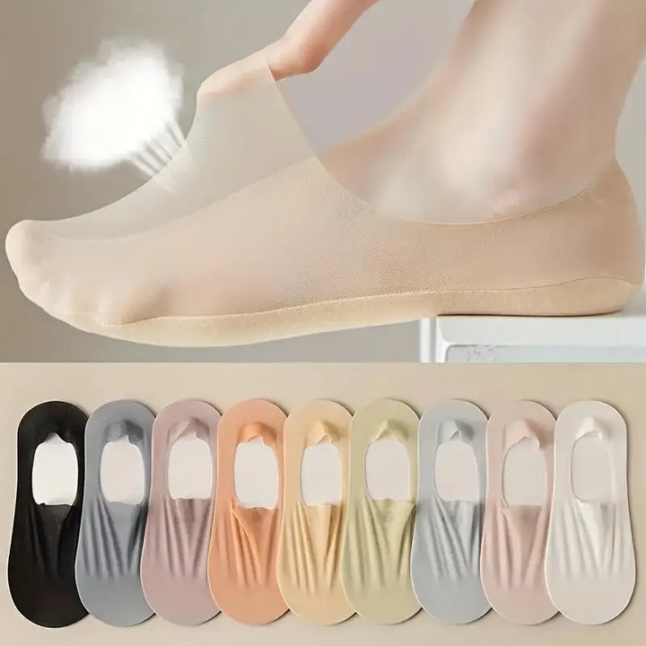 Verkoelende Dames Sokken in Pastelkleuren - Zomersokken Dames