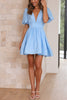Elegante en soepel vallende mini-jurk