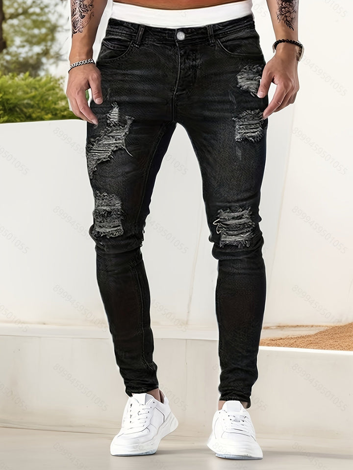 Darioiu - Slim Fit Spijkerbroek voor heren
