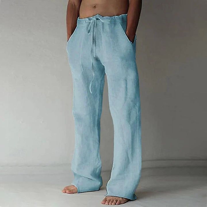 Heren Linnen Broek voor Lente & Herfst