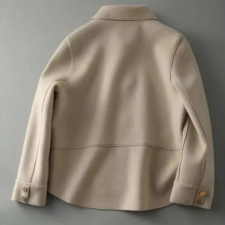 Winterjas met knoopjes voor dames