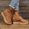 Wedge sandalen extra support dames zomer 2025