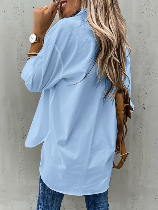 Damesblouse Met Knoopjes – Elora