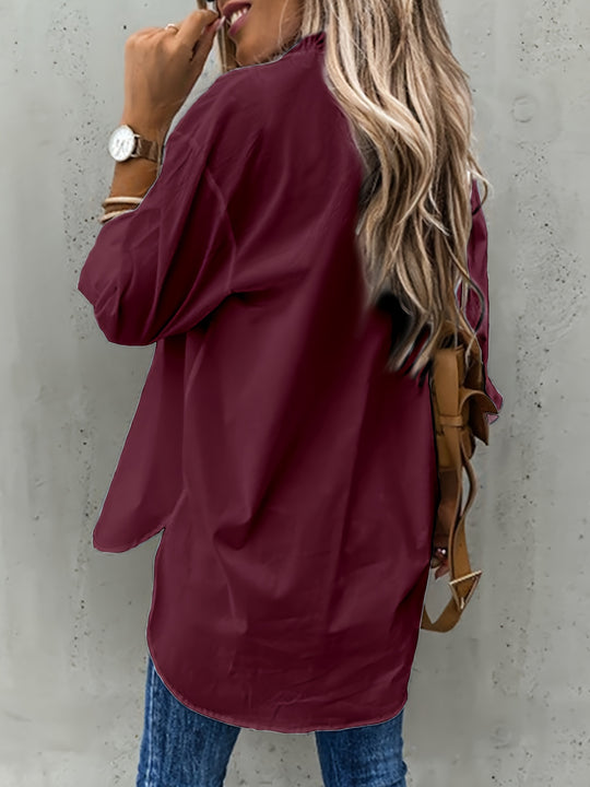 Damesblouse Met Knoopjes – Elora