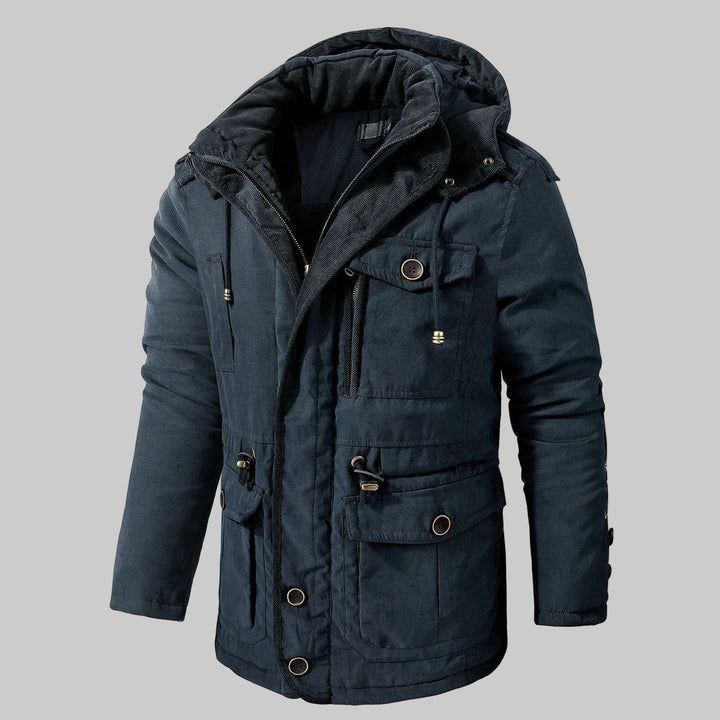 Winterjas met meerdere zakken voor heren