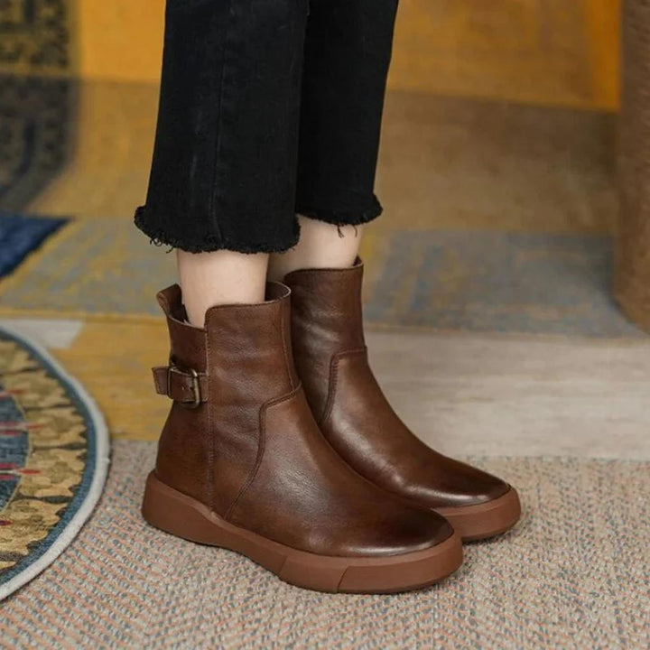 Vintage enkellaarsjes – Retro stijl