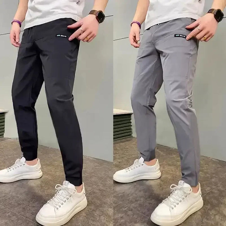 Heren Stretch Cargo Joggers met Meerdere Zakken