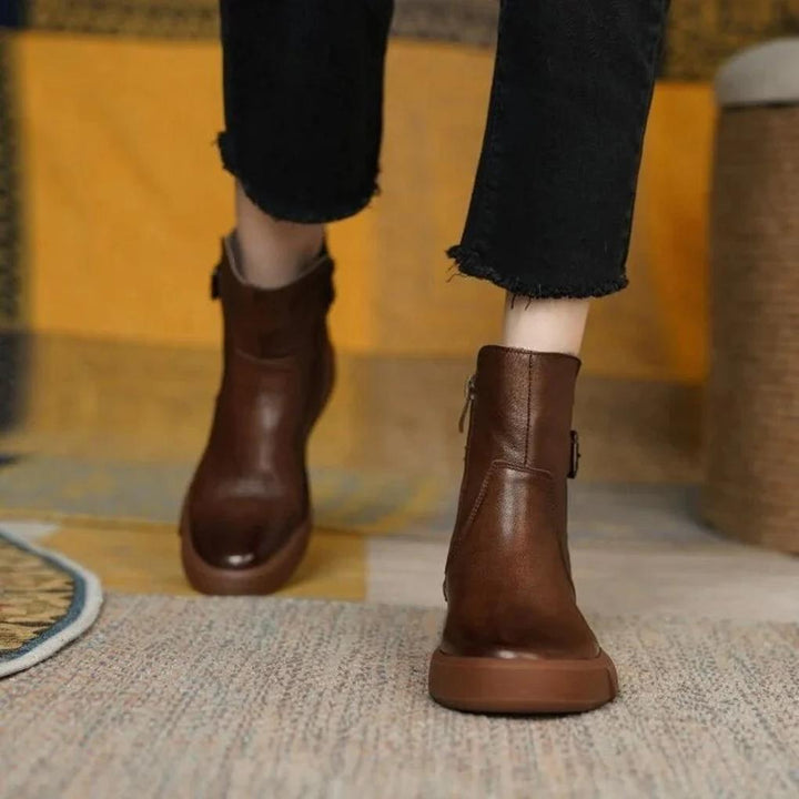 Vintage enkellaarsjes – Retro stijl