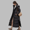 Gewatteerde parka donsjack winterjas midi dames - Wilma