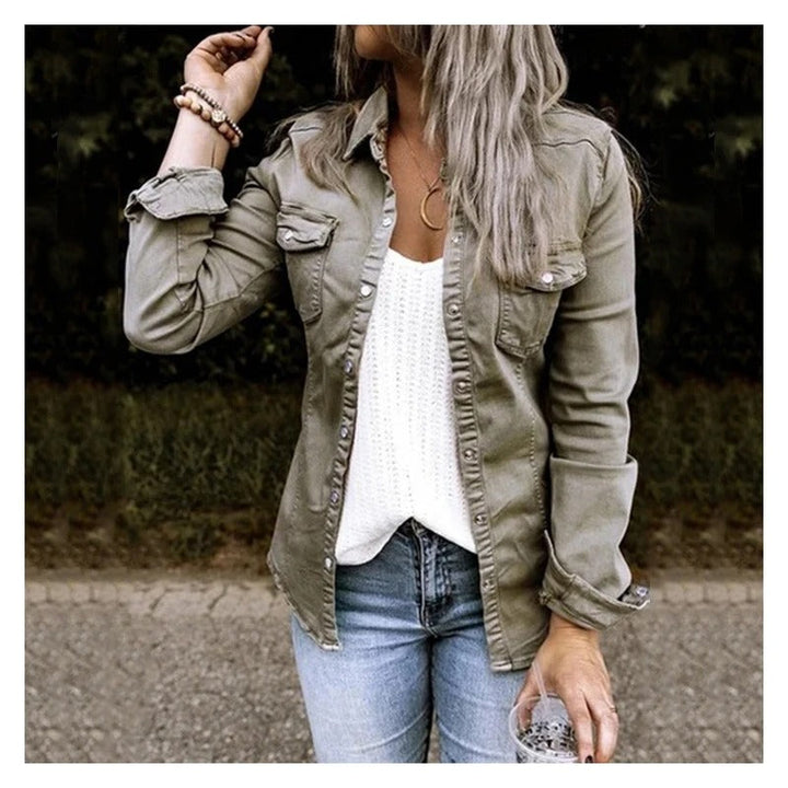 Denim zomerjas dames - Sophia
