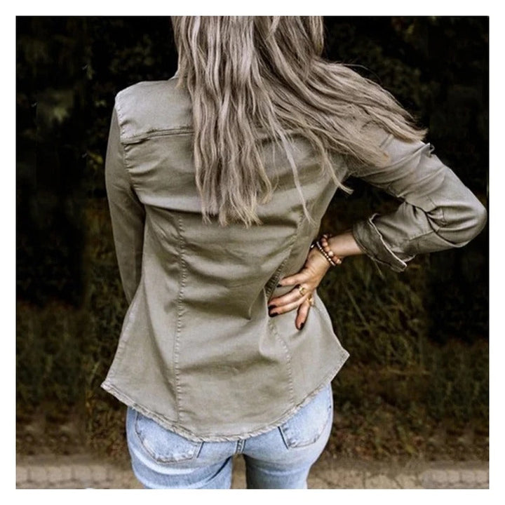 Denim zomerjas dames - Sophia