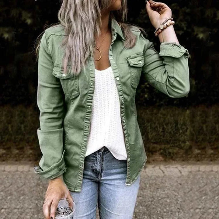 Denim zomerjas dames - Sophia
