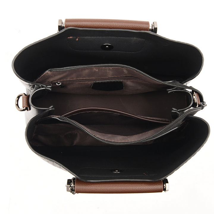 Luxe Teak – Stijlvolle en Duurzame handtas voor dames