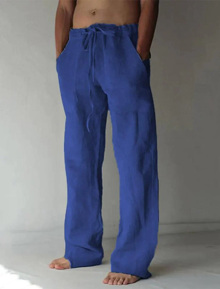 Heren Linnen Broek voor Lente & Herfst