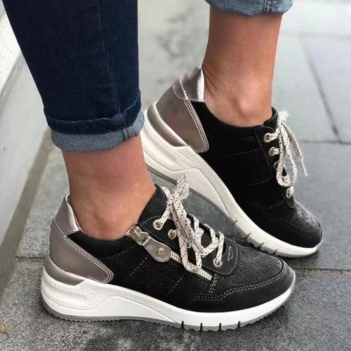 Dames Sportschoenen met Dikke Zool en Comfortabel Design