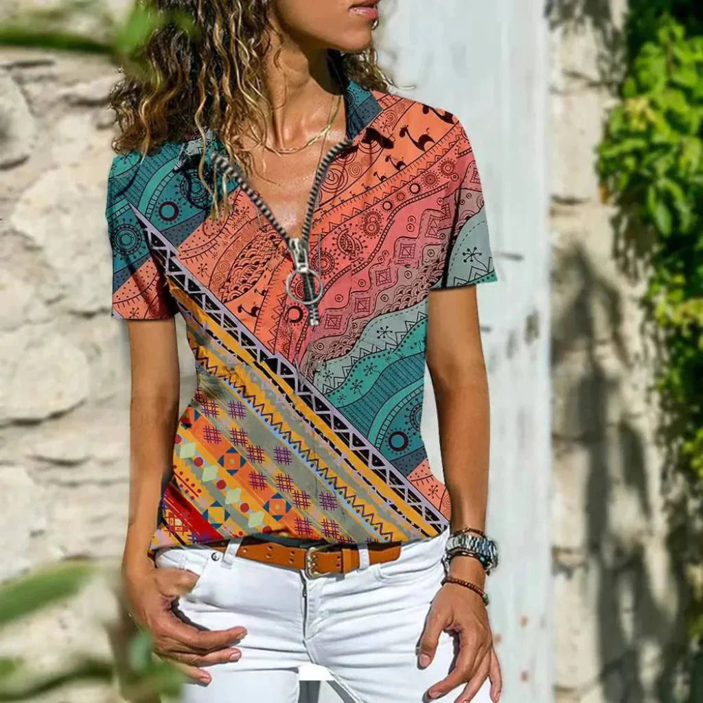 Elegant zomershirt voor dames