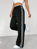 Trendy sportieve wijde broek