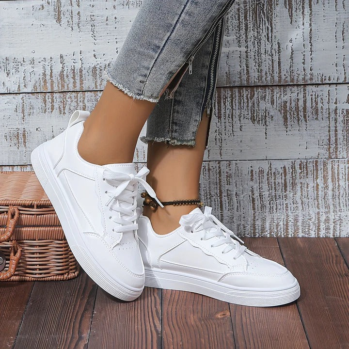 Witte dames sneakers - comfortabel en stijlvol