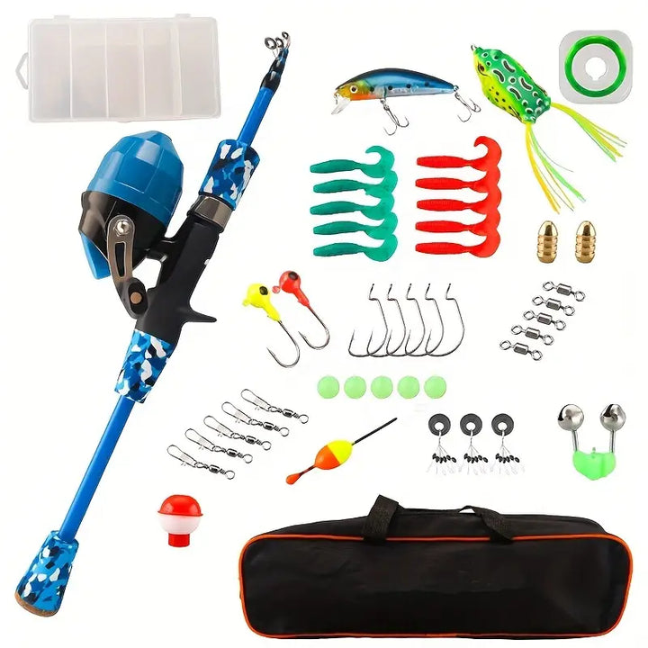 Ultralichte Carbon Fiber Hengel Set met Complete Accessoires
